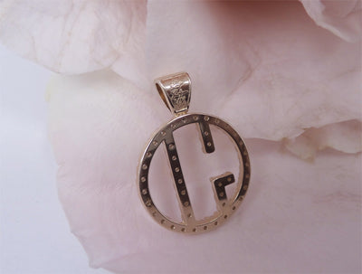14K Rose Gold Diamond Necklace - Small