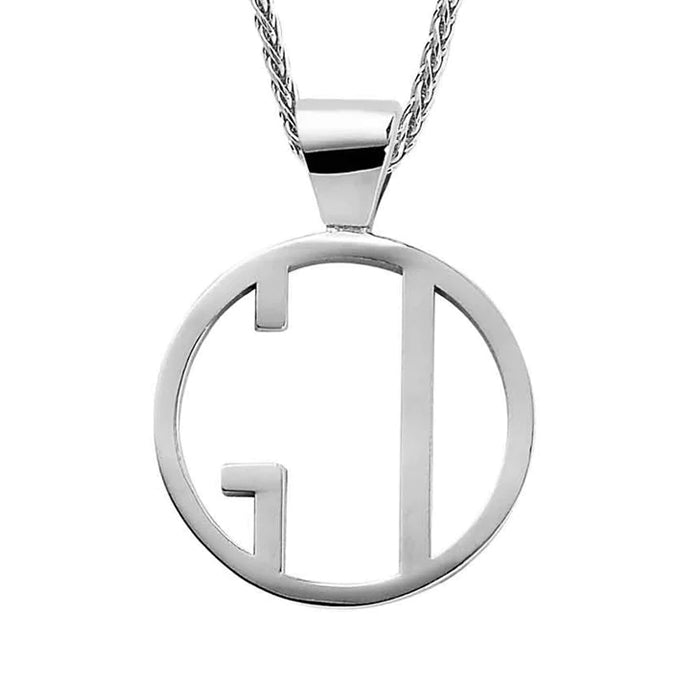14K White Gold Necklace - Small